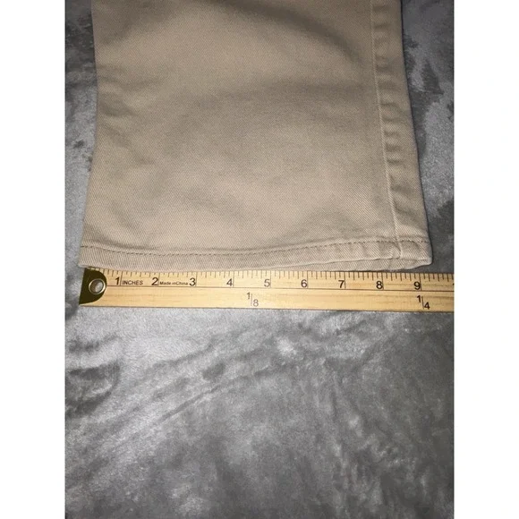 L.L. Bean 100% Cotton Men's‎ 1912 Tan Jeans 40x32 Classic Denim  Tan Jeans - Picture 5 of 12